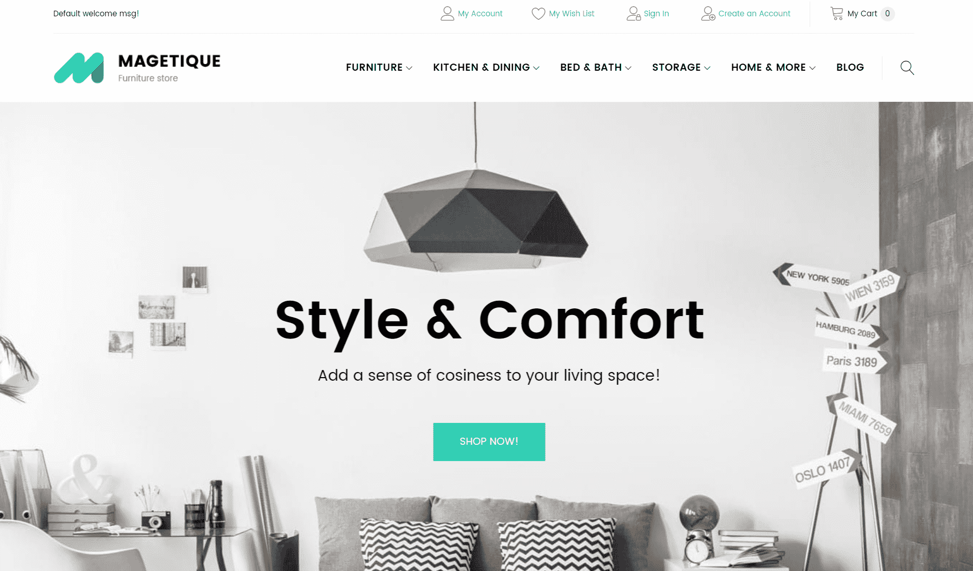 Magetique theme for Magento 2 Magetique theme for Magento