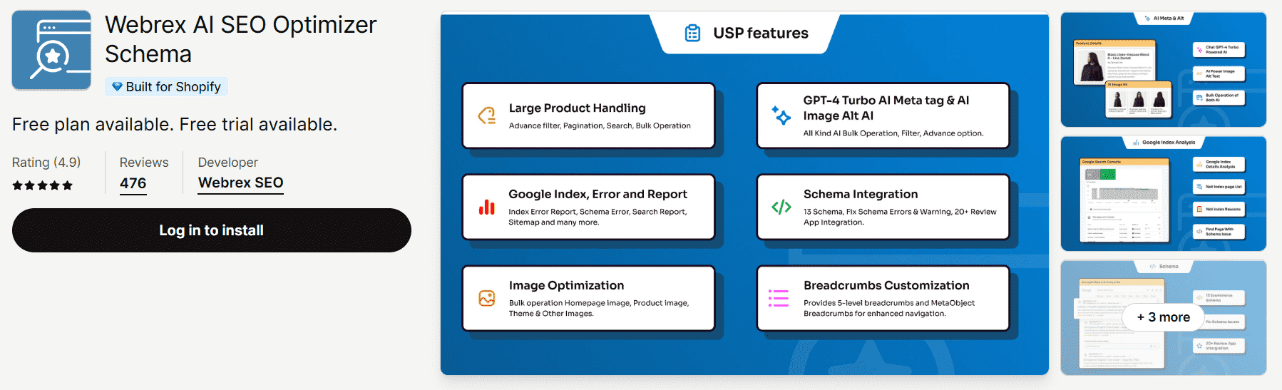 Webrex AI SEO Optimizer Schema