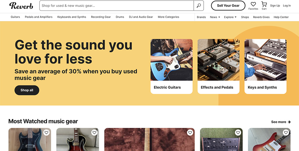 Reverb eBay Alternative Reverb eBay Alternative