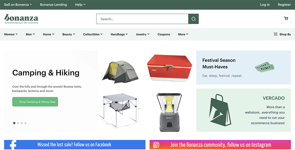 Bonanza eBay Alternative Bonanza eBay Alternative