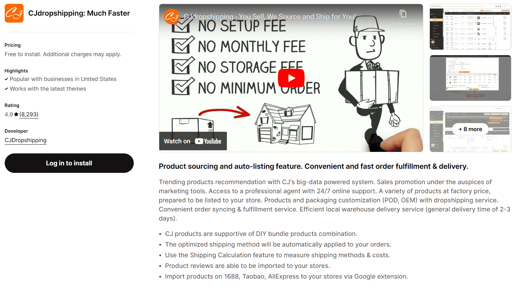 CJDropshipping Shopify Dropshipping Apps