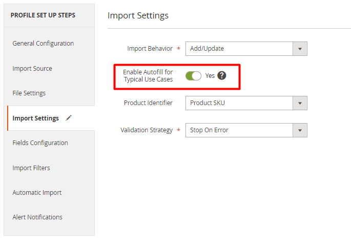 Magento 2 CSV Import - Autofill Magento 2 CSV Import - Autofill