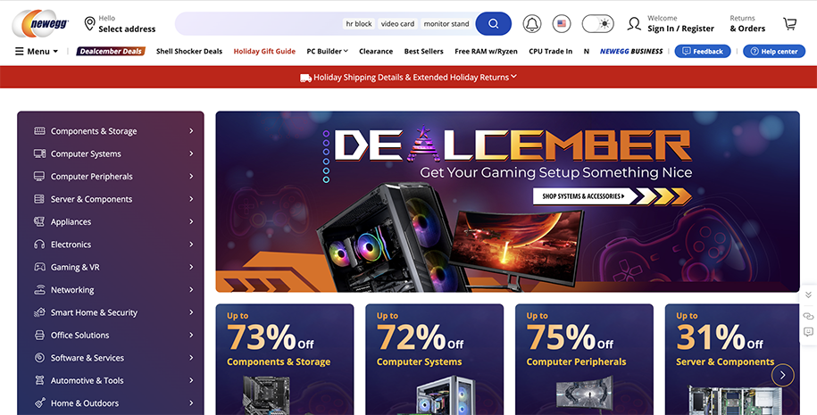 Best online platforms to Sell - Newegg