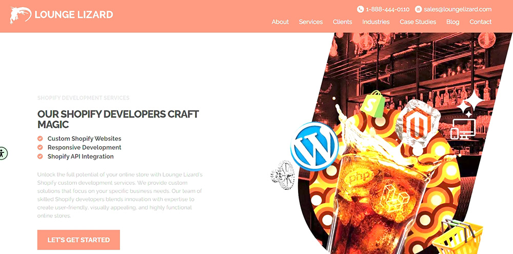 Shopify plus agencies - Lounge Lizard Lounge Lizard Solutions shopify plus agency