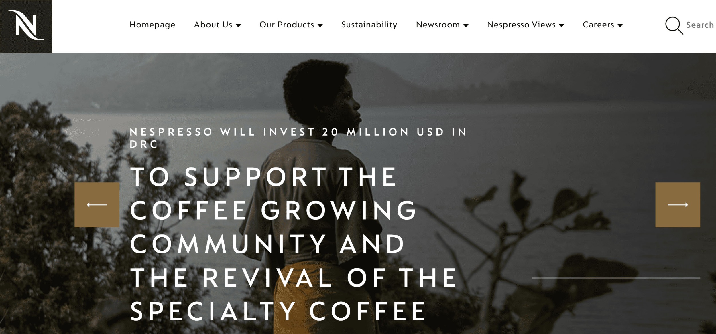 Nestle Nespresso Magento Website