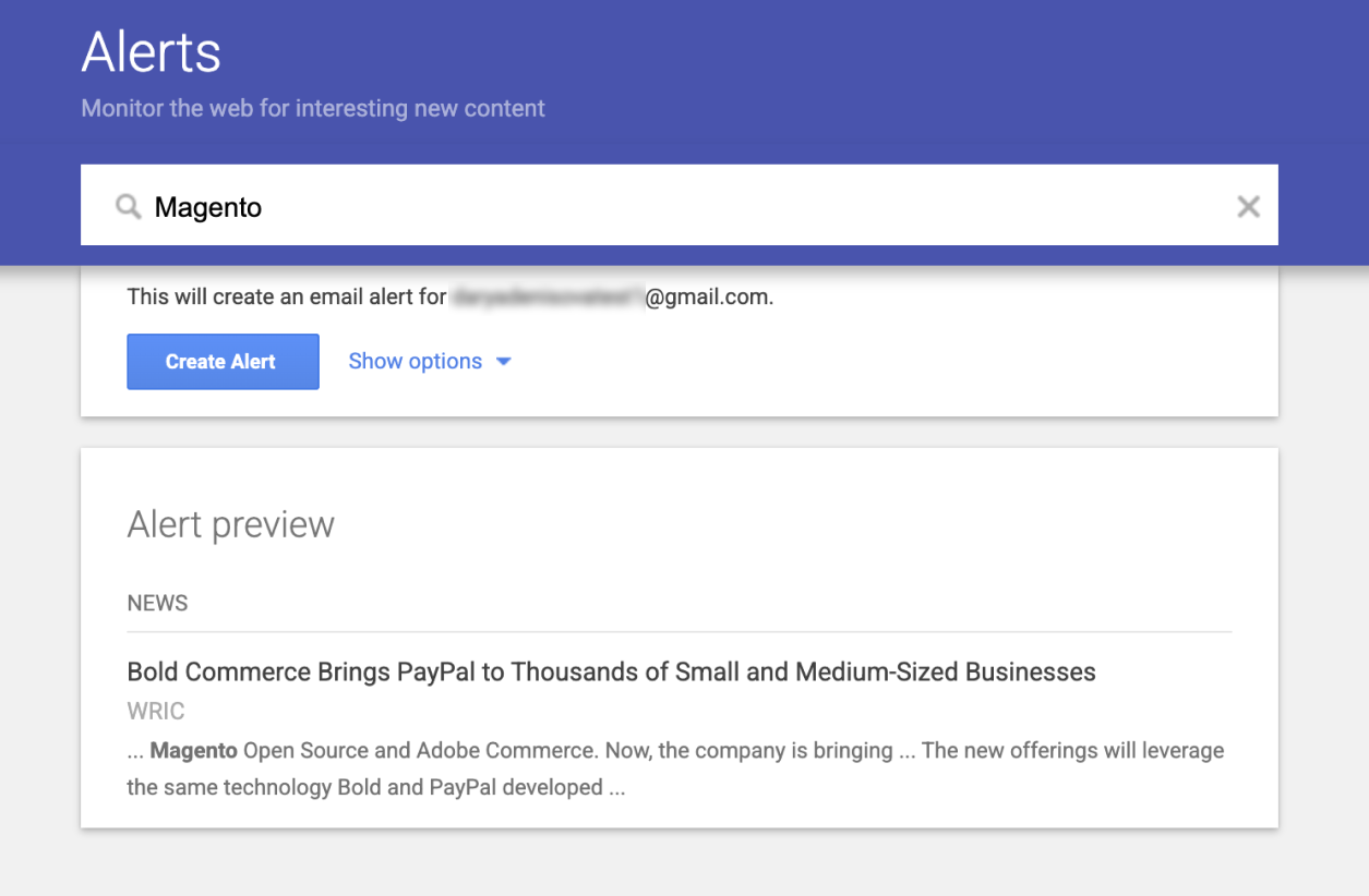 How to Set Up Google Alerts Step 3 How to Set Up Google Alerts 3