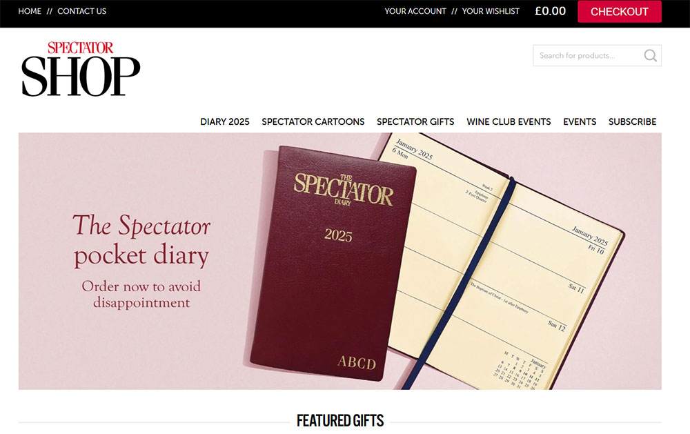 Best WooCommerce Websites: The Spectator Shop Best WooCommerce Websites: The Spectator Shop