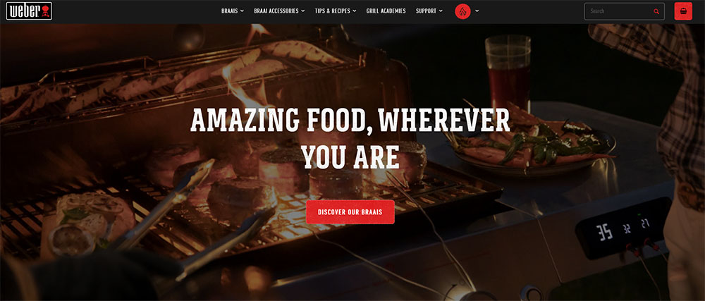 Best WooCommerce Websites: Weber South Africa Best WooCommerce Websites: Weber South Africa