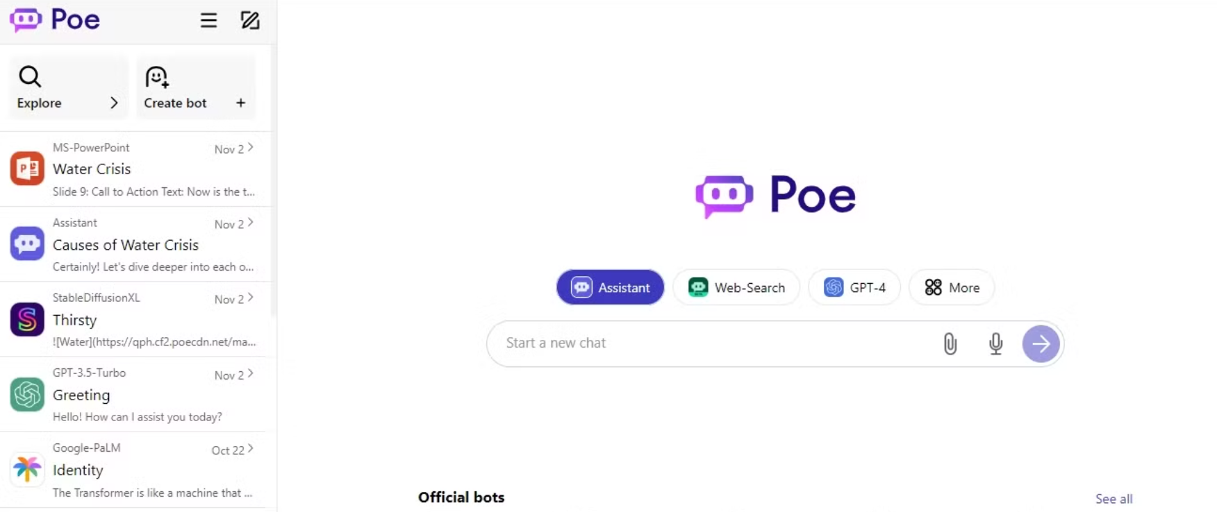 Best ChatGPT apps - Poe by Quora