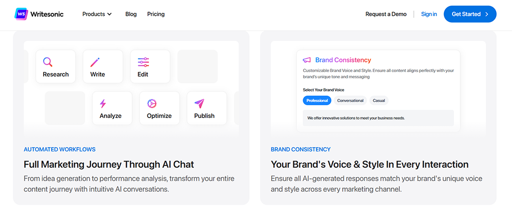 Best ChatGPT apps - WriteSonic