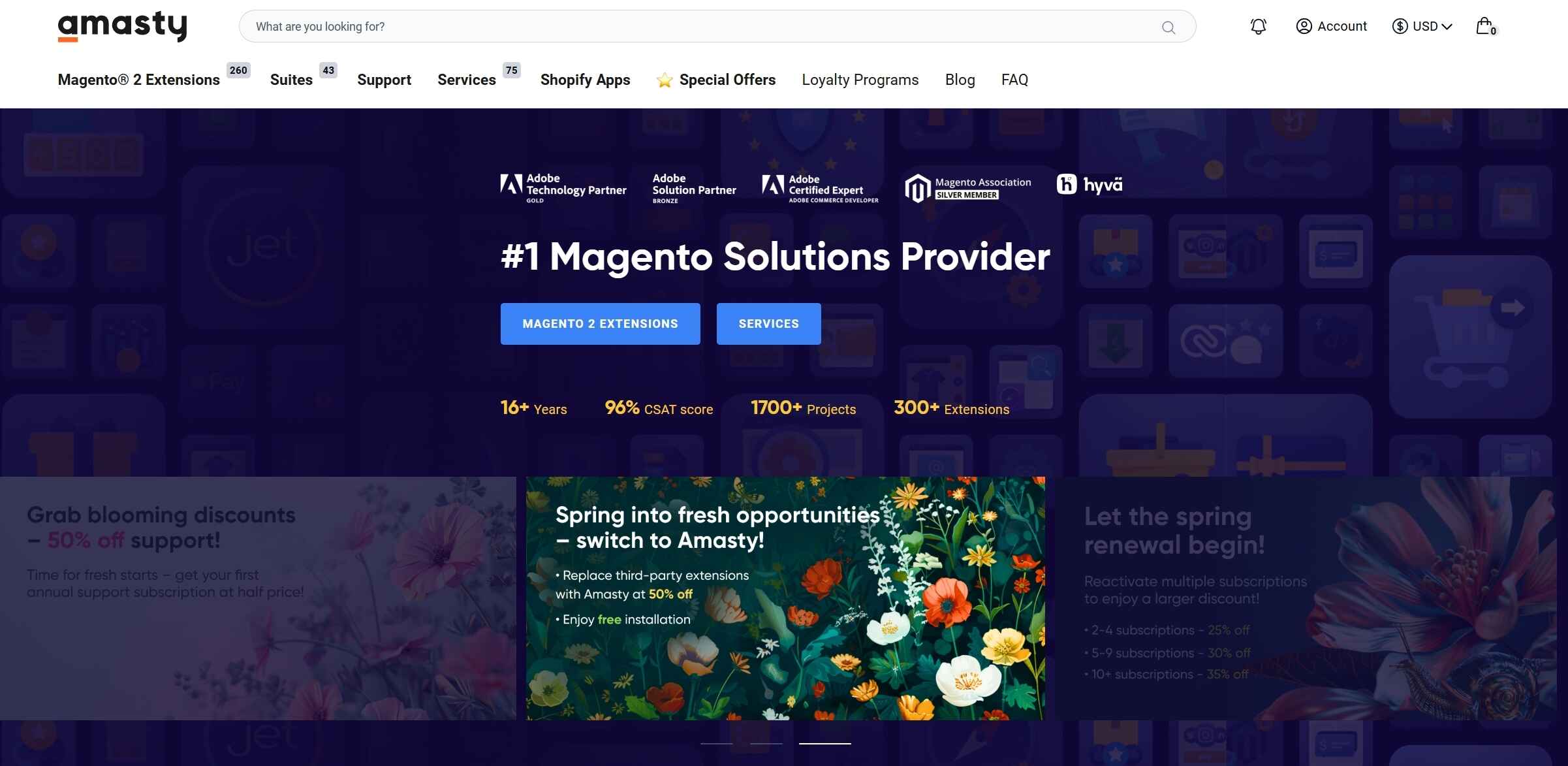 20 Best E-commerce Shops - Amasty