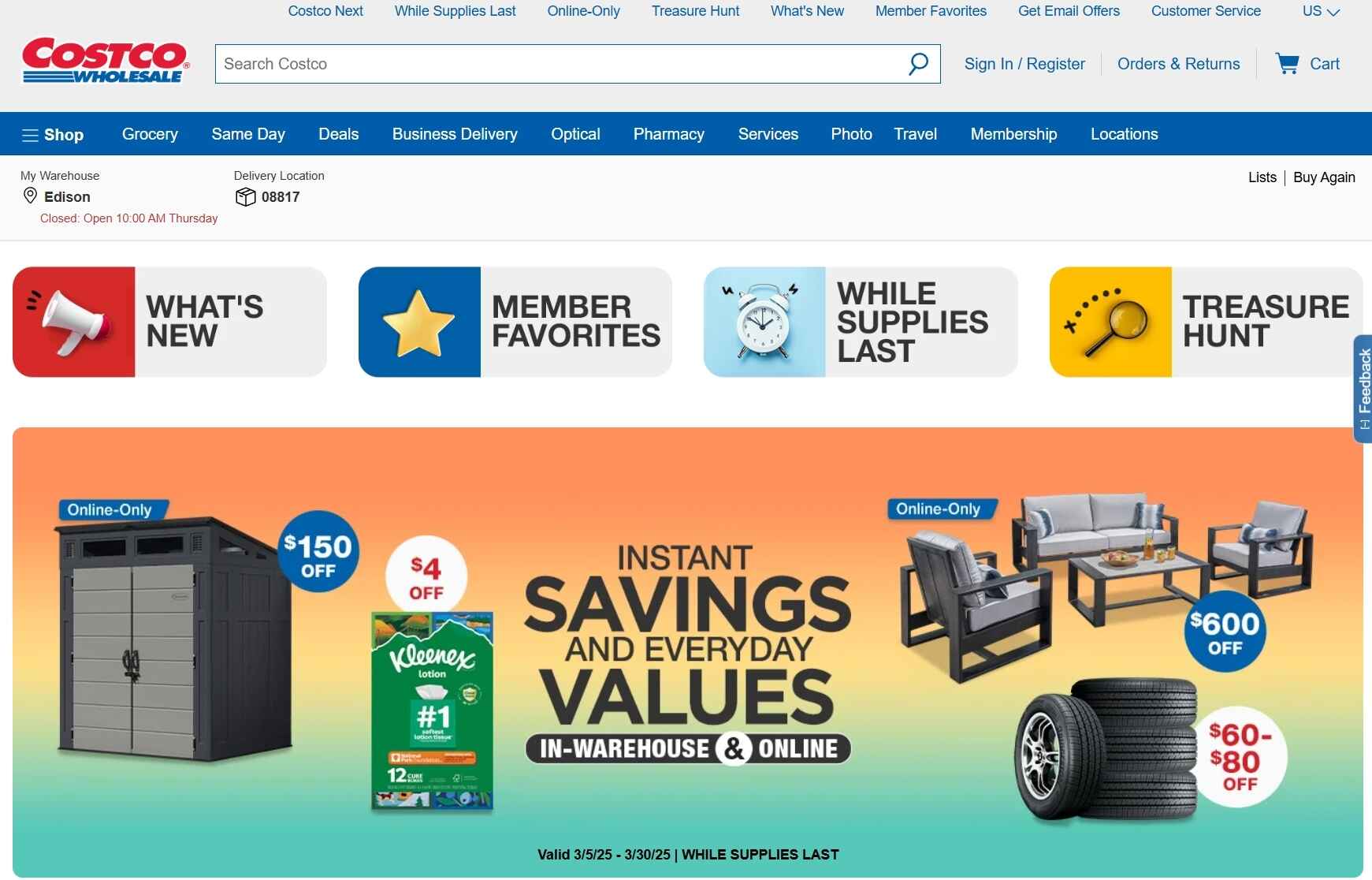 20 Best E-commerce Shops - Costco