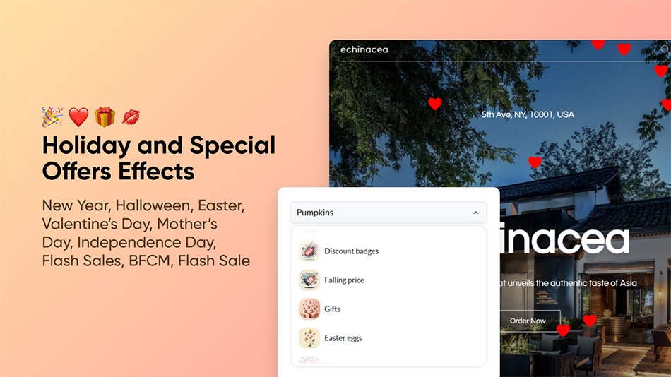 Website Effects - Ecwid App