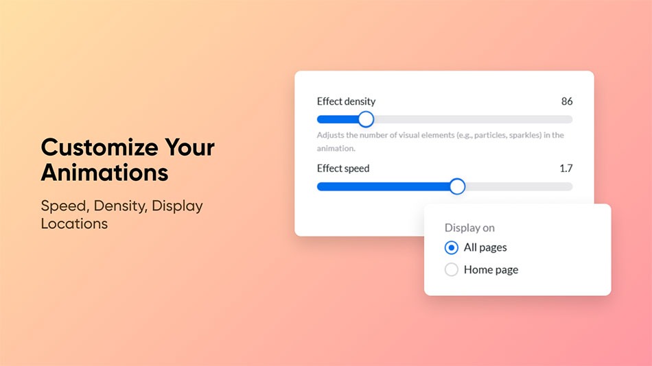 Website Effects - Ecwid App