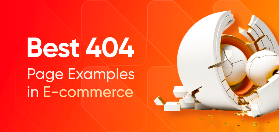 Best 404 page examples in e-commerce