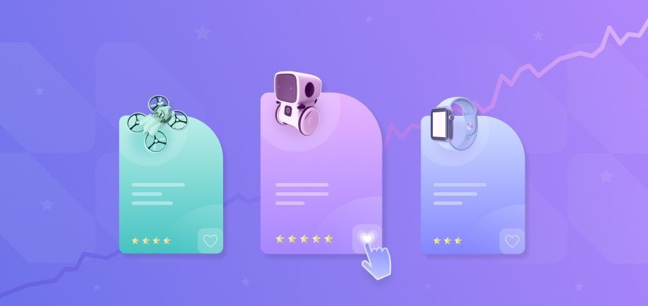 example of the cross-sell block on product page