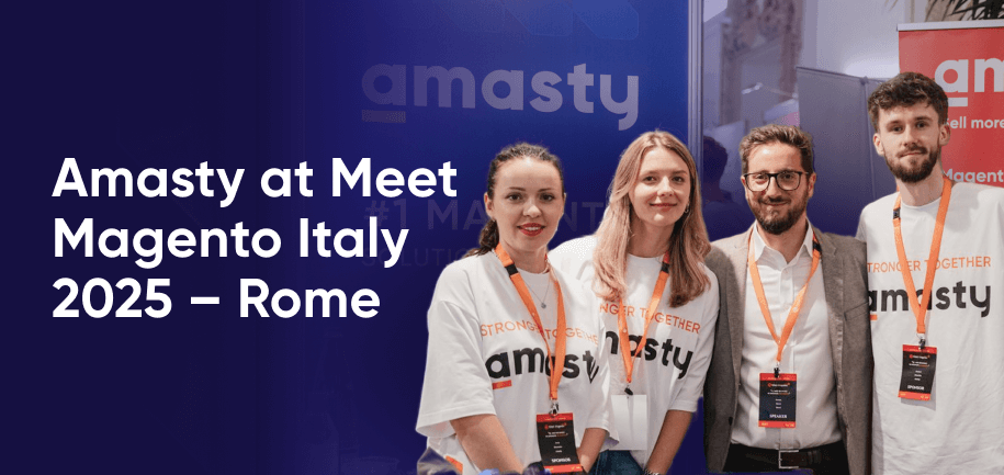 Amasty at Meet Magento Italy 2025 – Rome