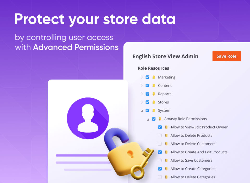 advanced permissions for magento 2 extension