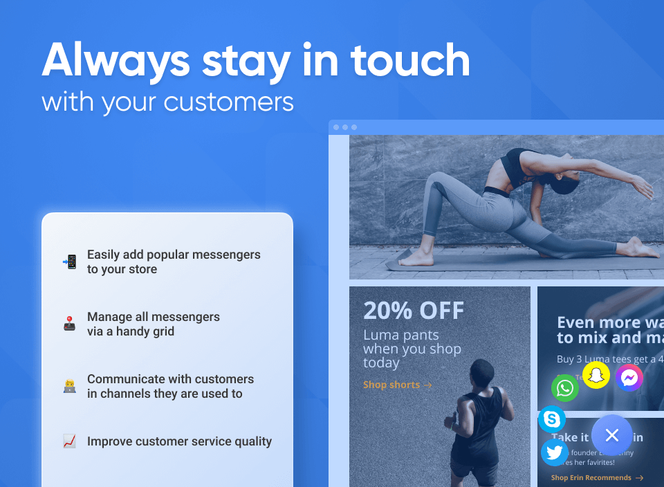 chat extension for magento 2