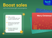 Boot sales with omnichannel gift card programs