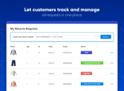 display all magento 2 customers' return requests in their accounts