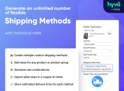 easily create highly-customized shipping methods