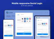 benefit from mobile responsive social login