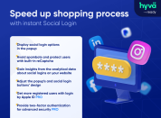 speed up shopping process with instant social login