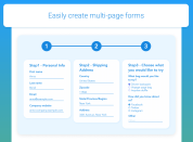 custom form multipage