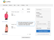 grant discounts based on the quantity of approved reviews