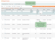 edit product prices right on the grid