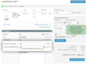 the module provides free shipping based on a cart value after a discount.