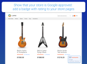 add a recognizable and trustworthy badge on your store pages