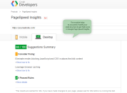improve your score in google pagespeed insights
