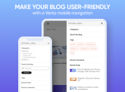 let shoppers browse blog with a handy navigation