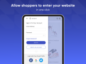 deliver instant access to their customer accounts on your website