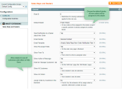 set the general settings