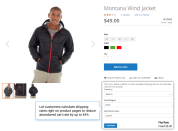 show a calculator in product description