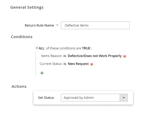 magento 2 rma status automatically set status