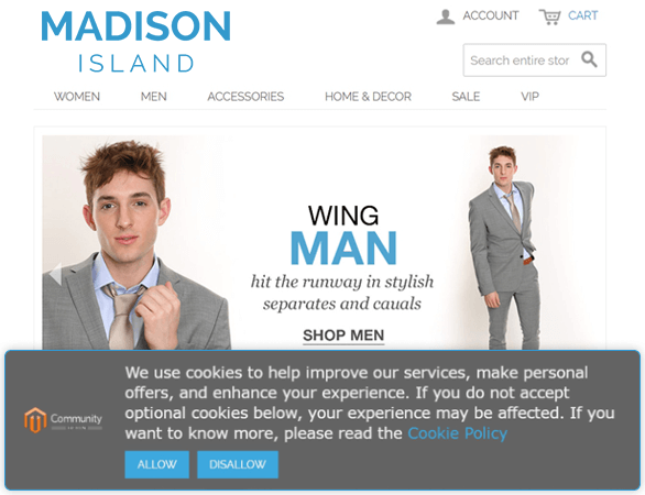 gdpr provide cookie usage control in magento 2 extension gdpr provide cookie usage control