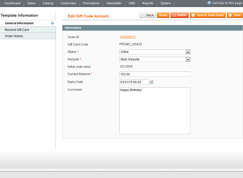 gift card delivery magento 2 gift card delivery time