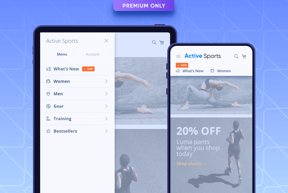 enhanced mobile menu magento 2 mobile menu