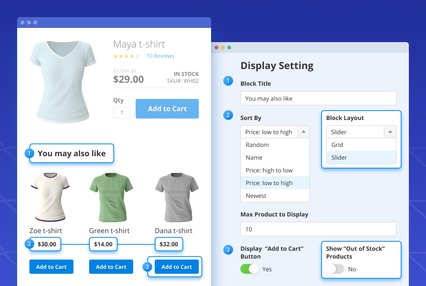 magento 2 also bought