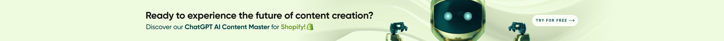 try chat gpt for shopify