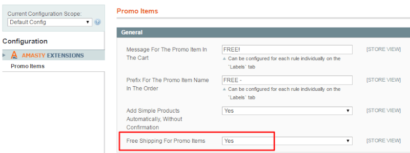 Auto Add promo Items - Shipping cost