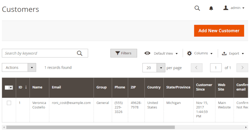 all-customers-magento