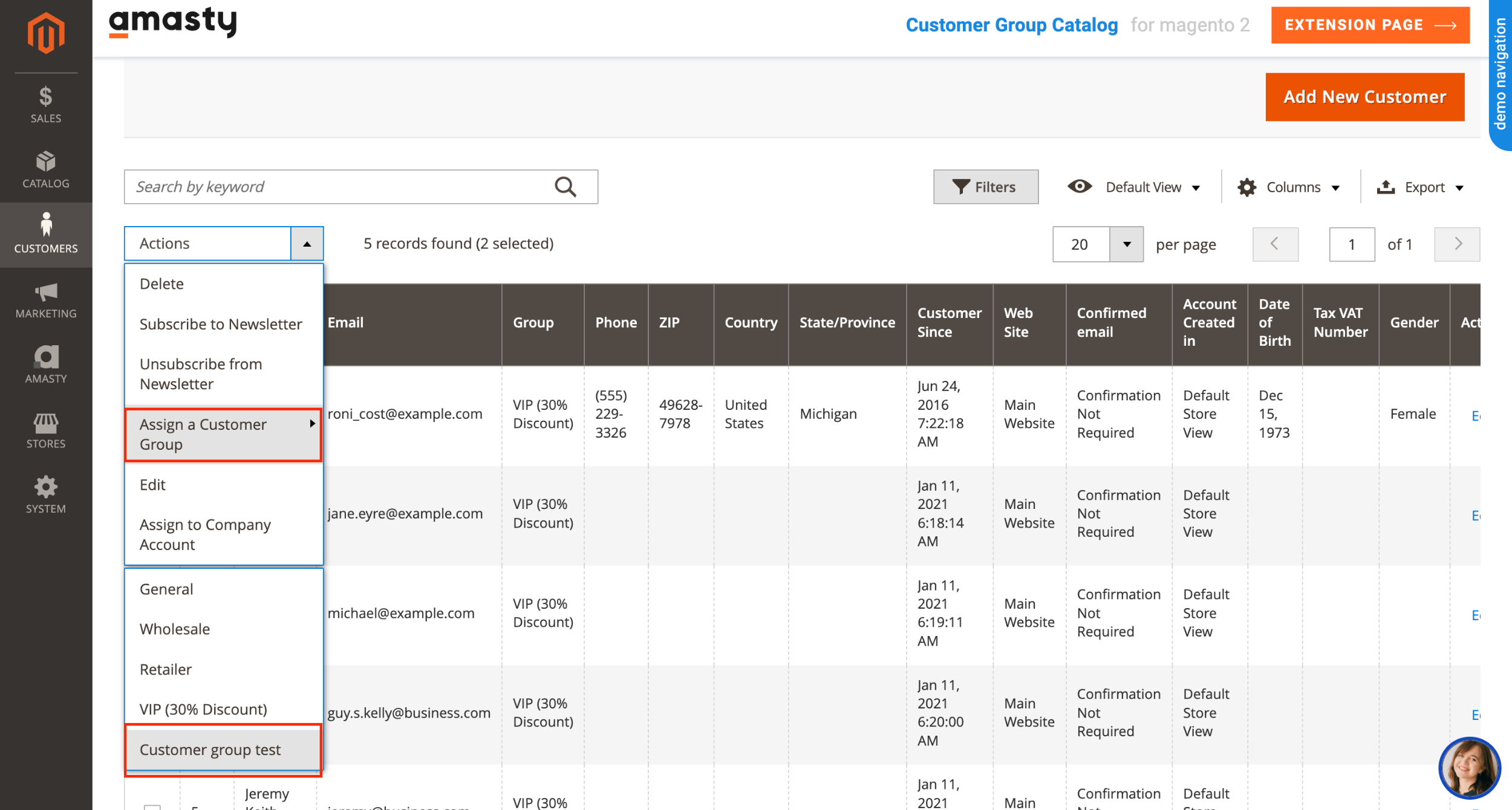 Creating customer group in Magento 2 p4