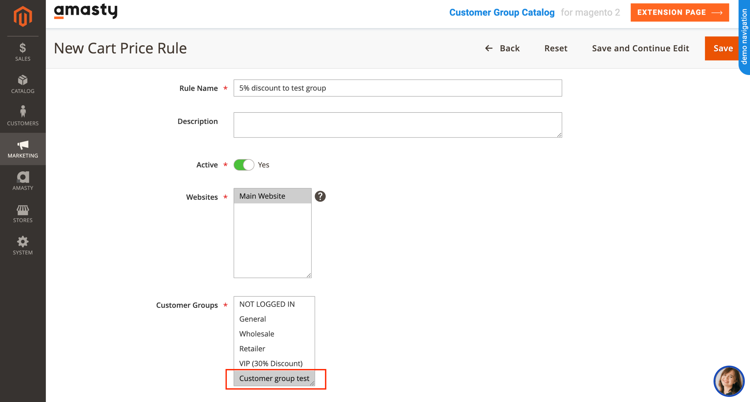 Creating customer group in Magento 2 p7