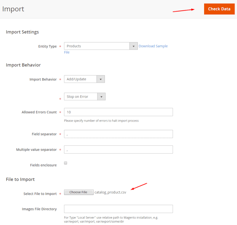 import-csv-file-magento