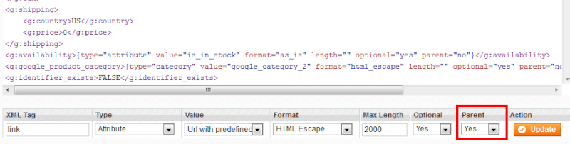Magento product feed - Amasty
